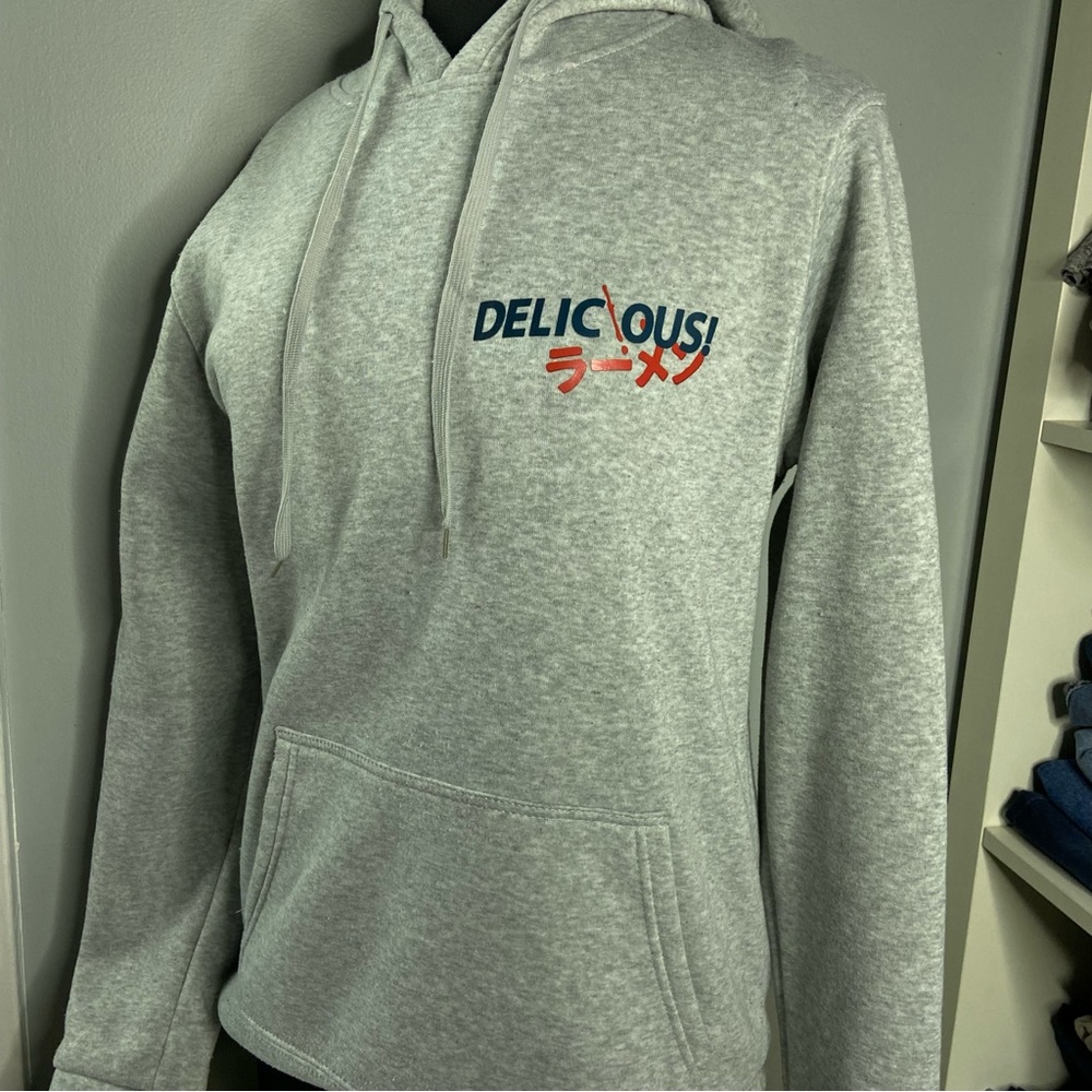 ⭐️5 for $25⭐️ Grey porpoise ramen hoodie